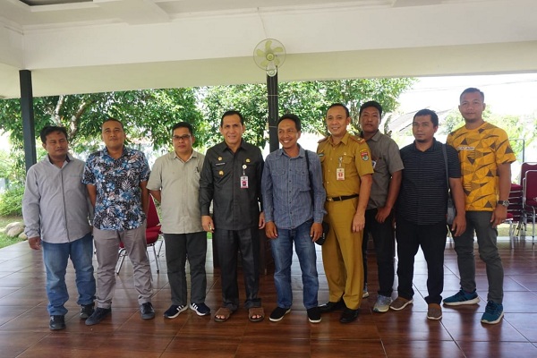 Jelang Konferensi, Anggota PWI Audiensi dengan Wali Kota